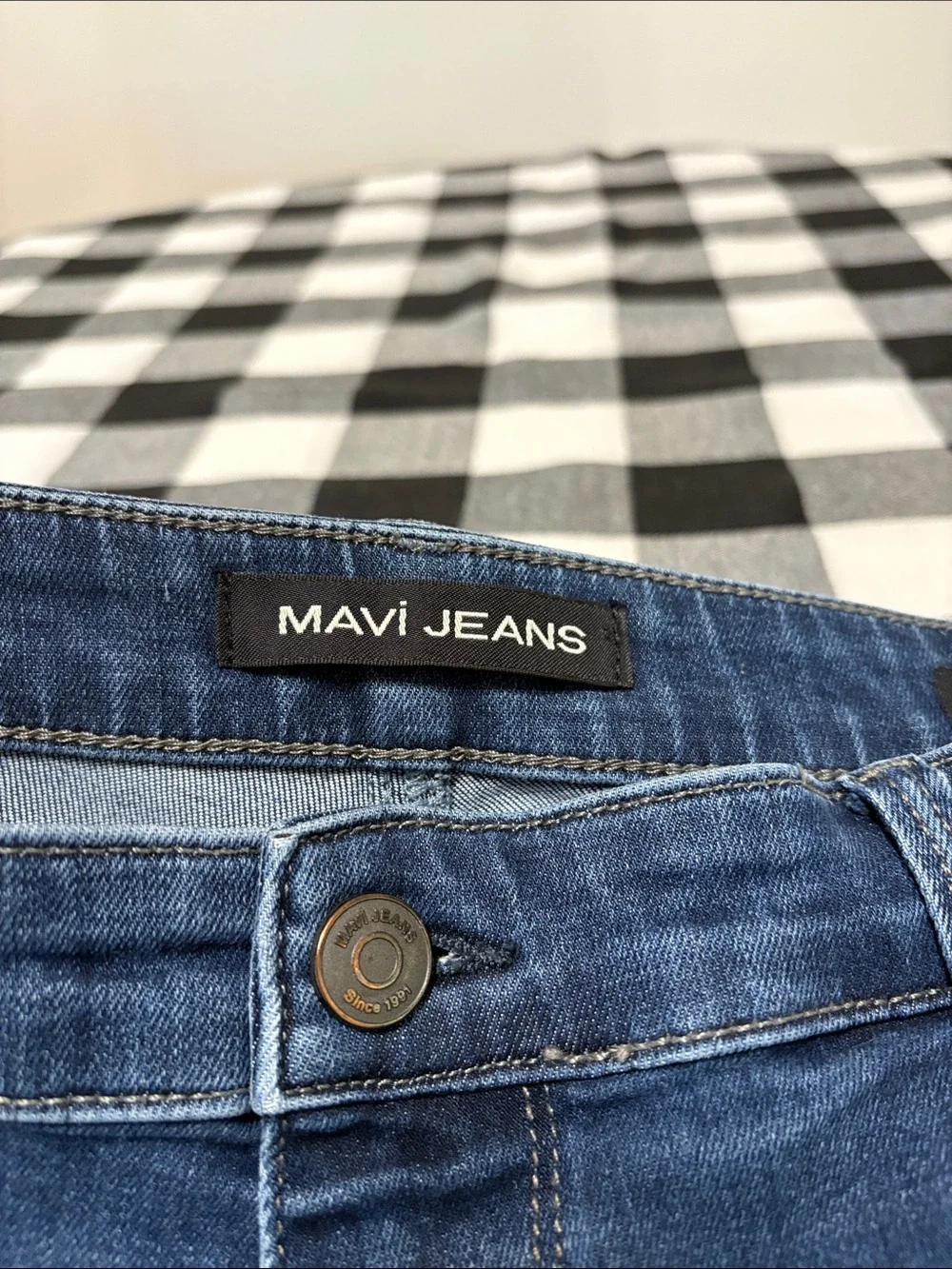 Mavi Jeans Matt Relaxed Straight Leg Men's Size 38 x 34 Long Tall Stretch Dark